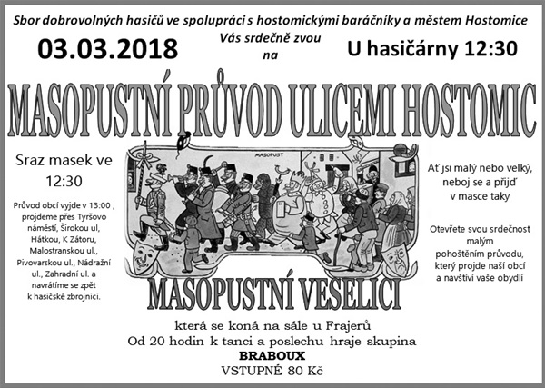 Masopust 2018
